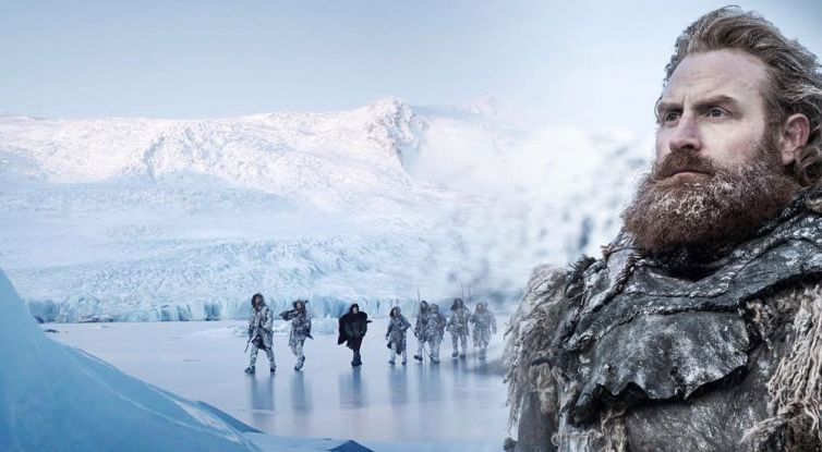 Game of Thrones filmed in Iceland.