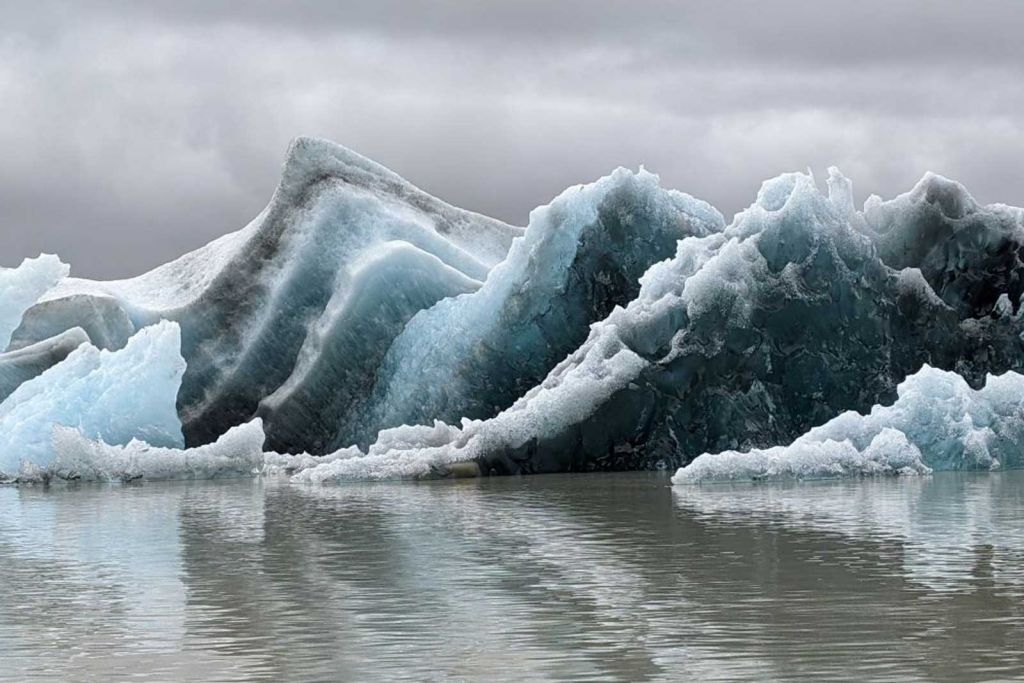 Icelandic glacier.