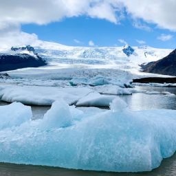 Fjallsarlon Icebergs Glacier Lagoon