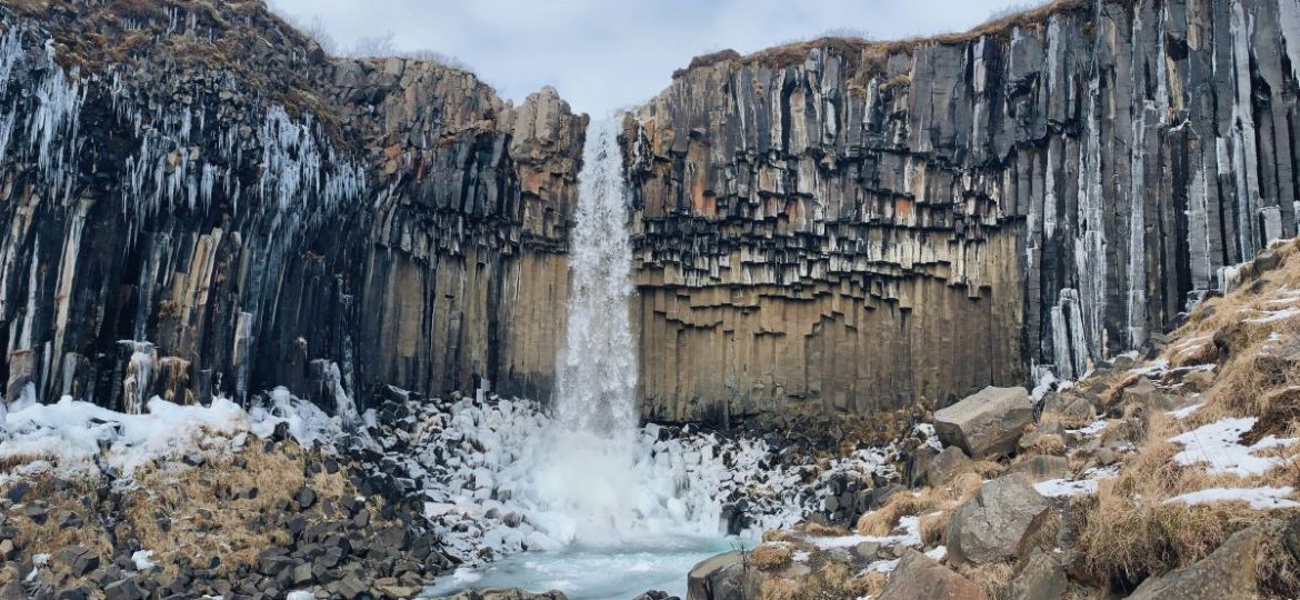 1. Svartifoss waterfall Skaftafell gigi