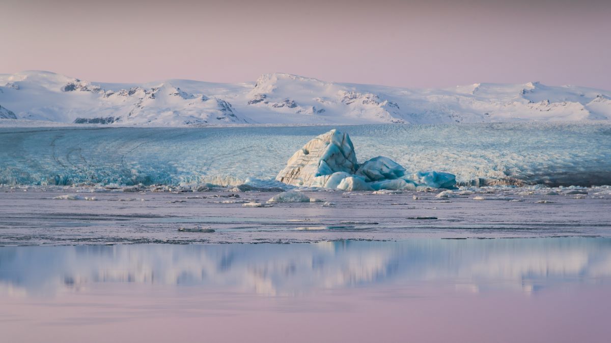 Breidamerkurjokull Jokulsarlon meng-ji