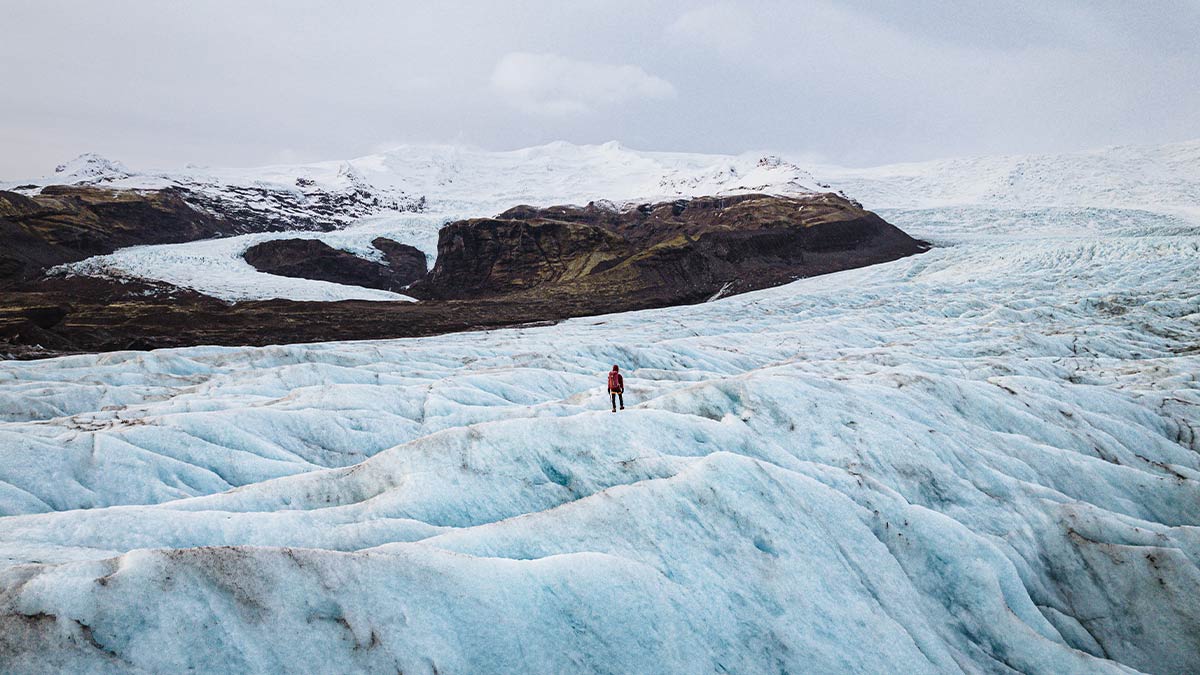 Arctic Glacier Hike 4 hrs - Fjallsjokull - Fjallsárlón Iceberg Lagoon