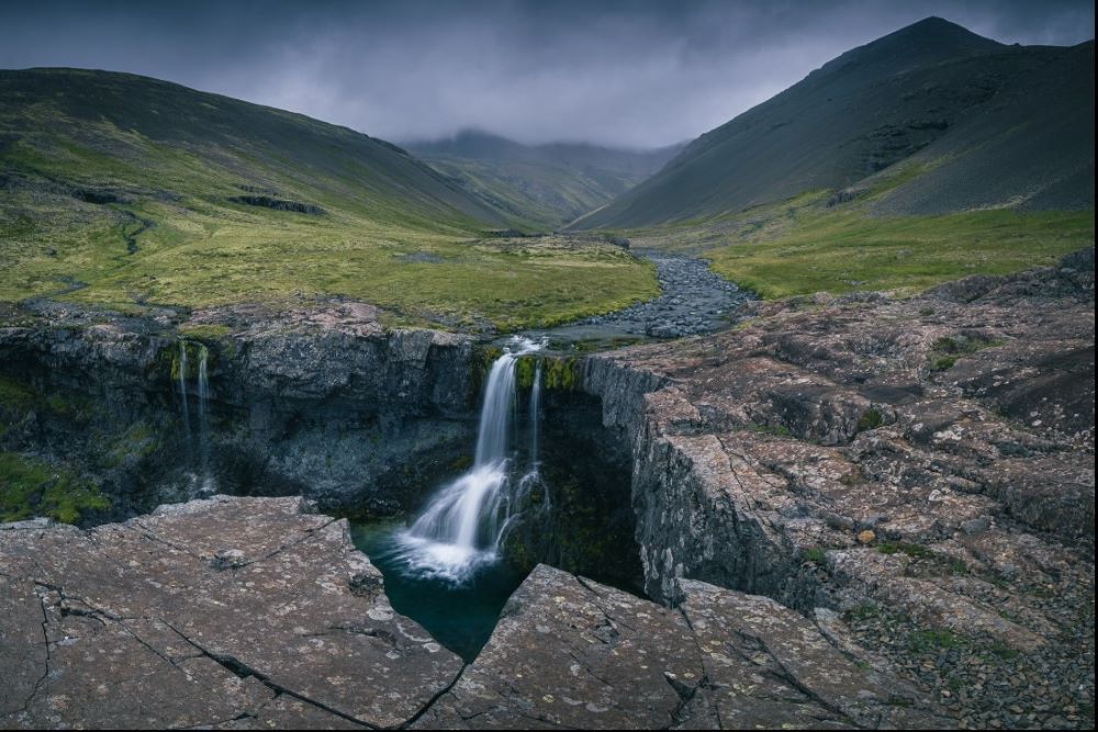 Skútafoss waterfall Iceland