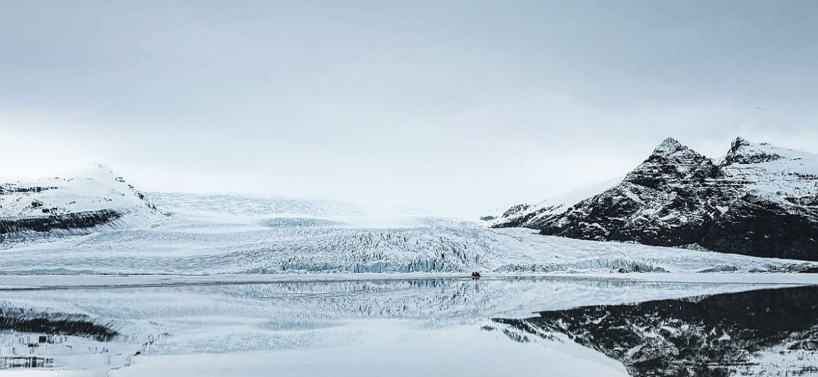 Fjallsarlon Summer Glacier Lagoon