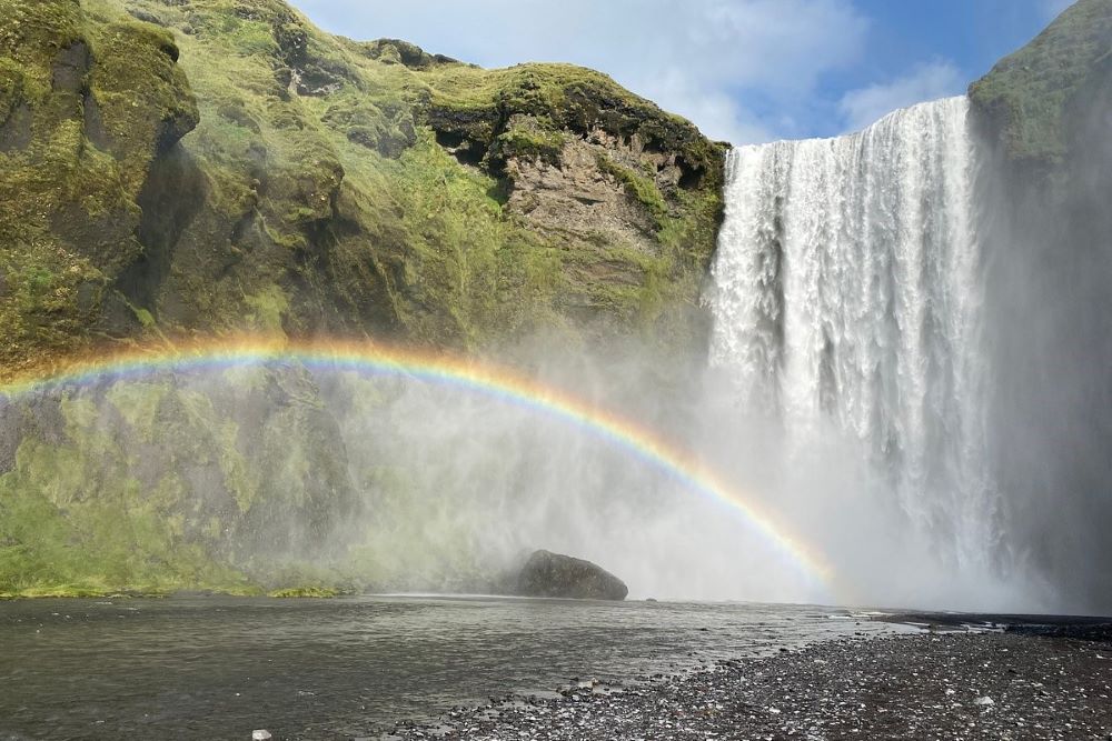skogafoss waterfall Iceland