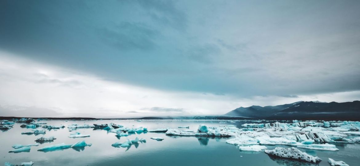 Jokulsarlon view - close to Fjallsarlon