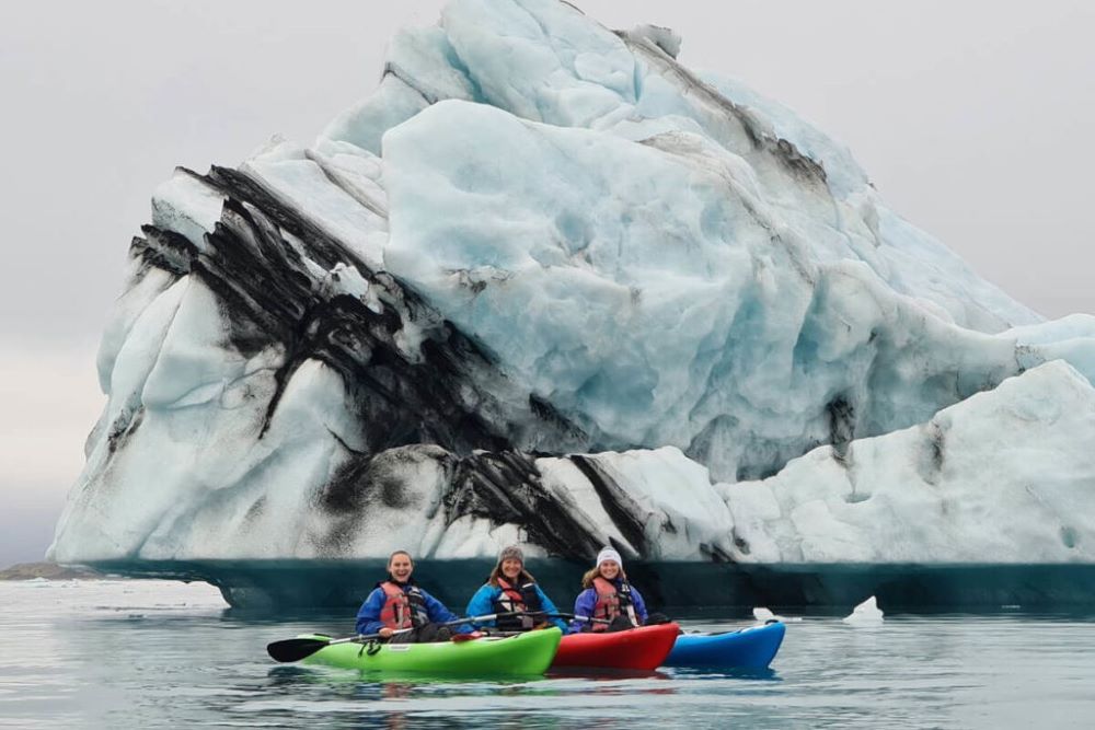 Jokulsarlon Kayak Boat Tour