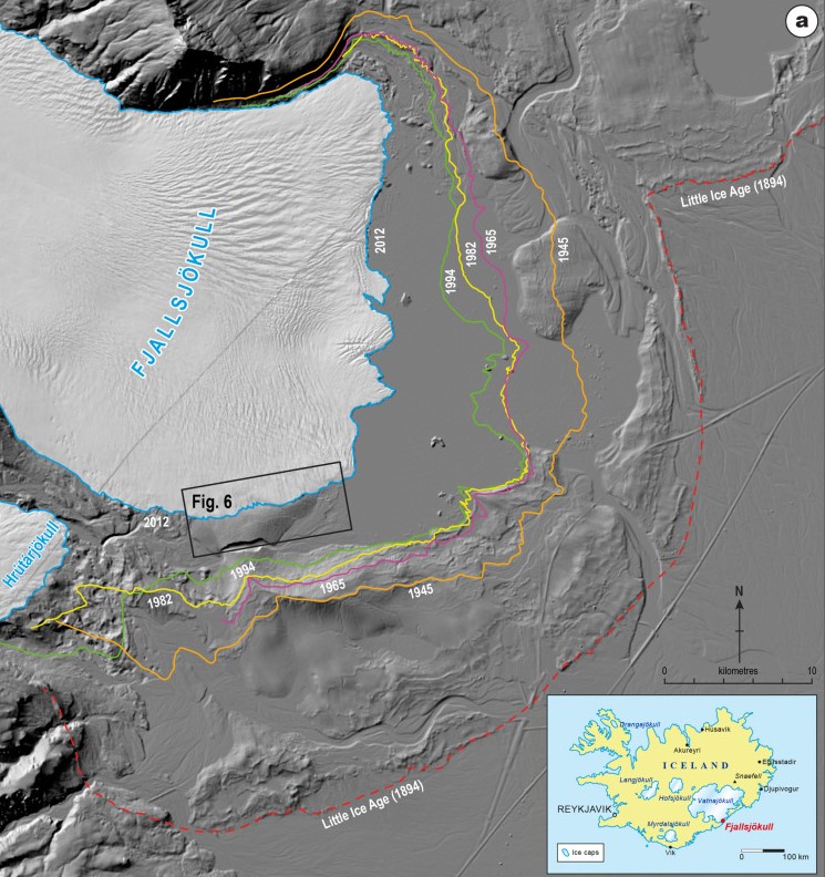 Fjallsjökull retreat