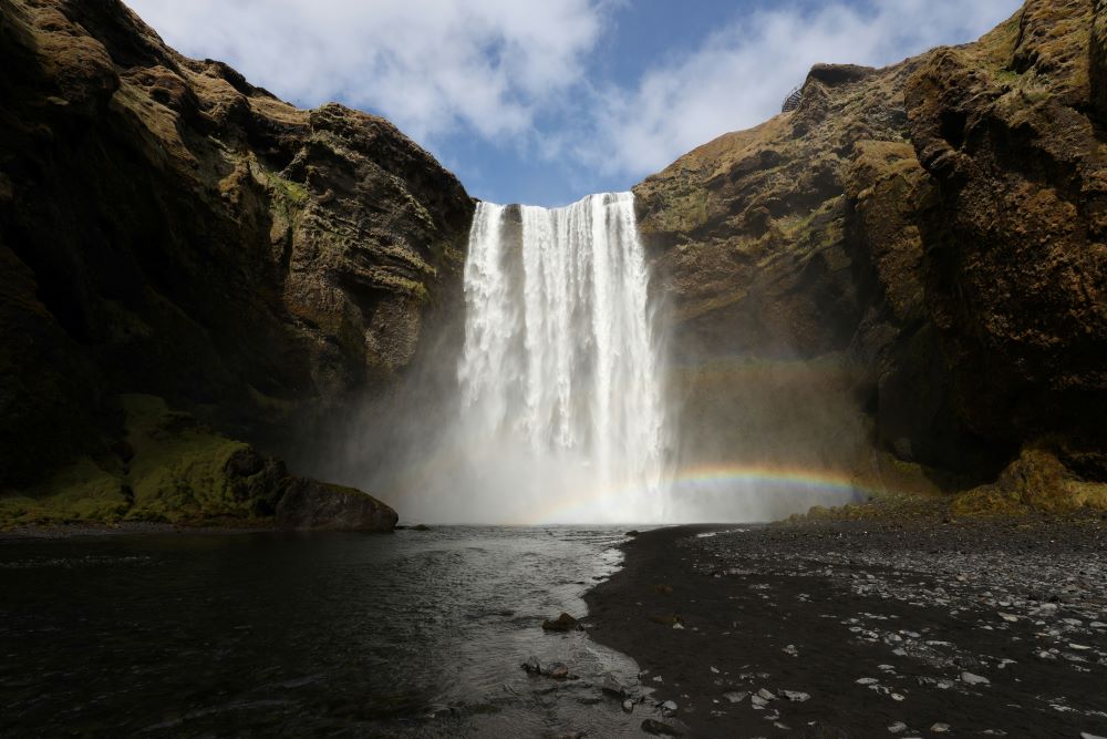 Skógafoss Waterfall