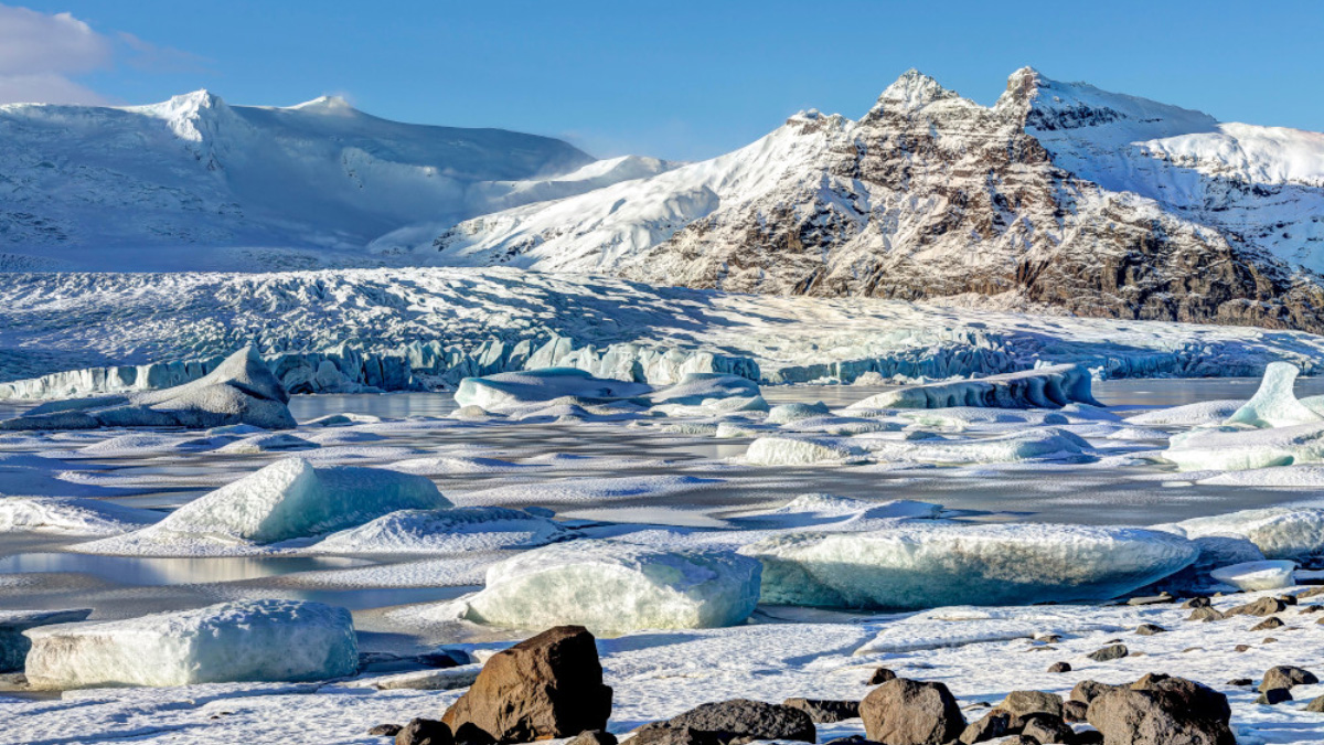 glacier lagoon tour - Fjallsárlón boat trip - Iceland icebergs - winter nature view glacier lagoon tour - Fjallsárlón boat trip - Iceland icebergs - winter nature view