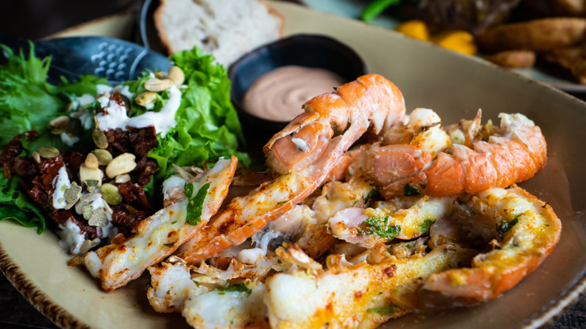 _An Icelandic Lobster Dish An Icelandic Lobster Dish
