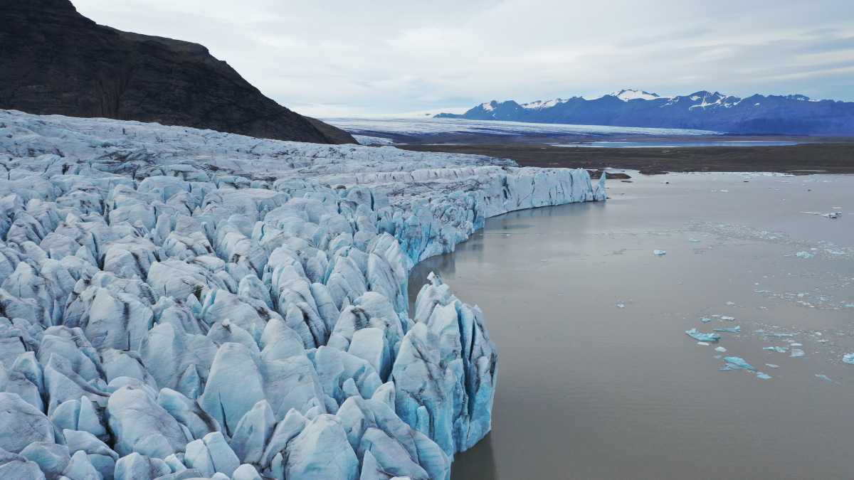 Fjallsjokull-drone-picture