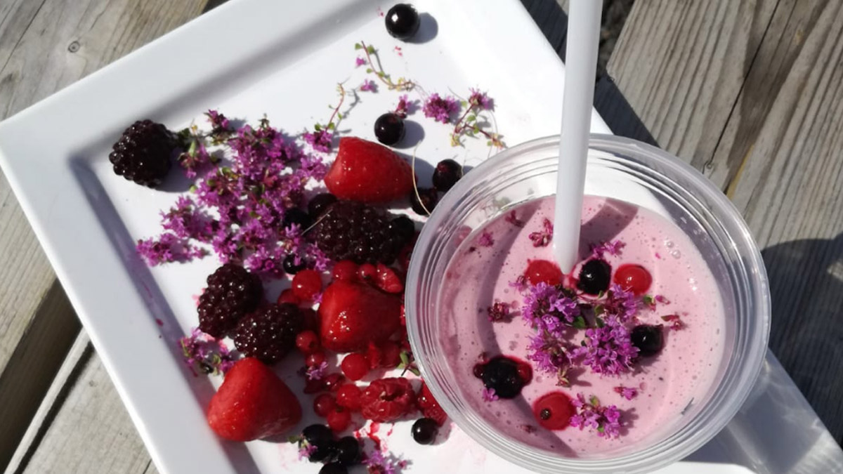_Skyr Drink at Frost Restaurant Skyr Drink at Frost Restaurant