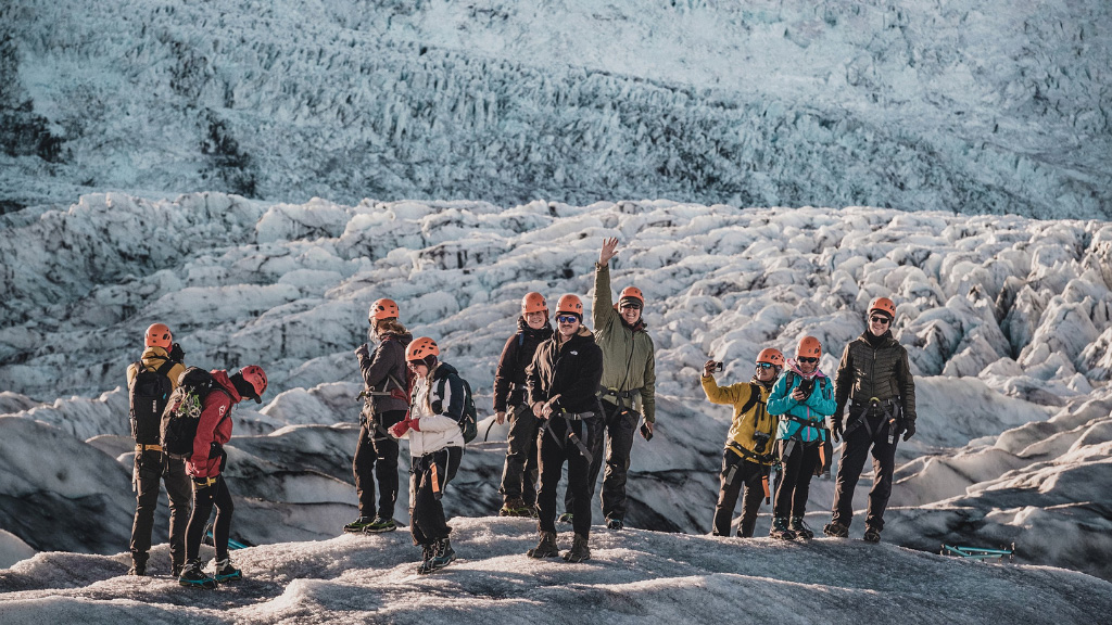 3 A glacier hike with small groups ensures an intimate and enjoyable experience.