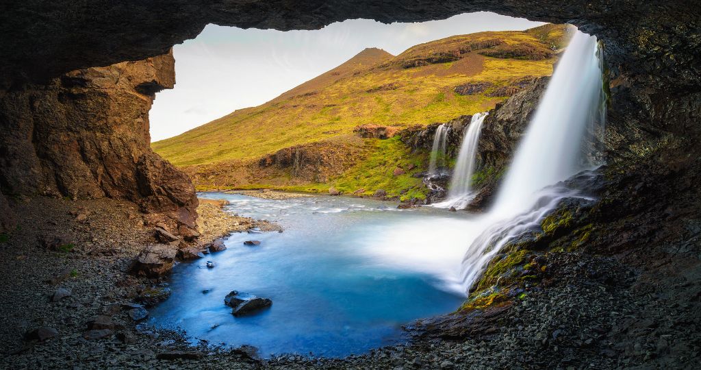 Skútafoss-waterfall